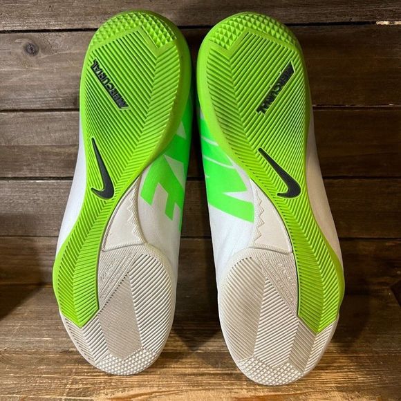 Mens Nike Mercurial Vapor IX SG Gray Pro Soccer Cleats Sneakers Size 12 D GUC - Picture 5 of 8